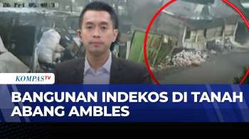 CCTV Rekam Detik-detik Bangunan Indekos Ambles Di Tanah Abang | SAPA PAGI