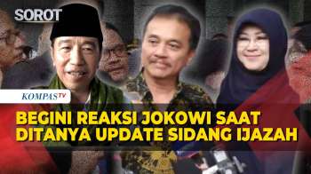 Begini Reaksi Jokowi Saat Ditanya Update Sidang Ijazah Usai Safari Politik Di Lampung