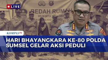 HUT Bhayangkara Ke-80, Polda Sumsel Gelar Program Perbaikan Rumah Hingga Layanan Kesehatan Gratis