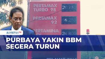 Purbaya Prediksi Harga BBM Turun Dalam Beberapa Bulan Seiring Harga Minyak Dunia | KOMPAS PAGI