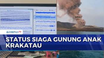 Status Gunung Anak Krakatau, Petugas Pos: Sudah 2 Kali Erupsi | JURNAL NUSANTARA