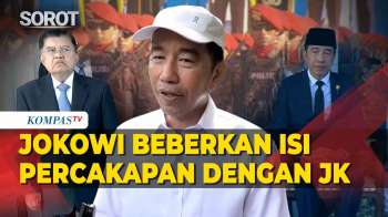 Bertemu Jusuf Kalla di HUT Bhayangkara, Jokowi: Bicara yang Ringan-ringan Saja