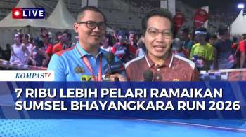 Polda Sumsel Gelar Sumsel Bhayangkara Run 2026, Diramaikan 7.000 Lebih Peserta | SAPA INDONESIA