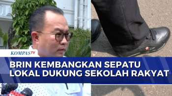 BRIN Perkenalkan Sepatu Hasil Riset Lokal untuk Dukung Program Sekolah Rakyat | SAPA MALAM