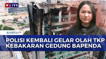 Pasca Kebakaran, Polisi Olah TKP Gedung Bapenda DKI Dan Periksa Sampel Abu | SAPA PAGI