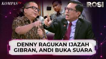 Denny Indrayana Pertanyakan Ijazah SMA Gibran, Andi Azwan Ungkap Riwayat Sekolah | ROSI