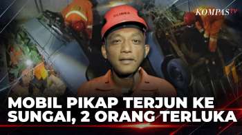 Mobil Pikap Terjun ke Sungai Sedalam 7 Meter di Trenggalek, 2 Orang Terluka | SAPA PAGI