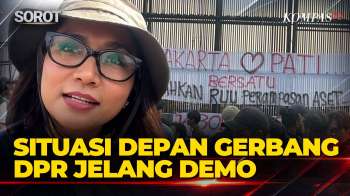 Situasi Gerbang DPR Jelang Demo 27 Agustus 2026, Donasi Berdatangan Hingga Rabu Sore