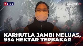 Update Kondisi Karhutla di Jambi Hingga Kasus Penanganan ISPA | KOMPAS MALAM