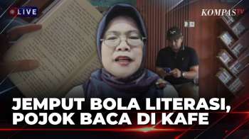 Nongkrong Sambil Baca Buku, Kolaborasi Dispersip Banjar dan Kafe Dorong Literasi Masyarakat