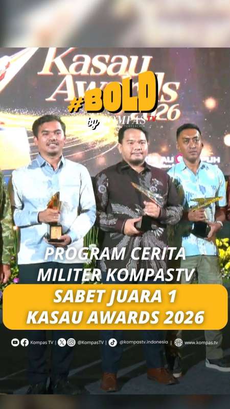 Program Cerita Militer KompasTV Raih Juara 1 Kasau Awards