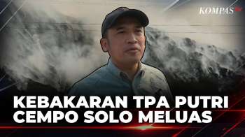 Kebakaran TPA Putri Cempo Solo Meluas, 3 Blok Gunungan Sampah Ludes! | KOMPAS SIANG