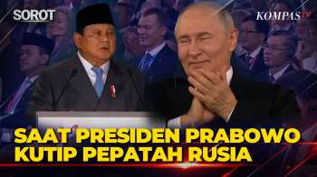 Putin Sampai Tepuk Tangan! Saat Prabowo Kutip Pepatah Rusia Pidato Di EEF 2026