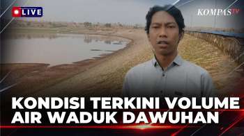 Musim Kemarau, Volume Air Di Waduk Dawuhan Madiun Menyusut| SAPA PAGI