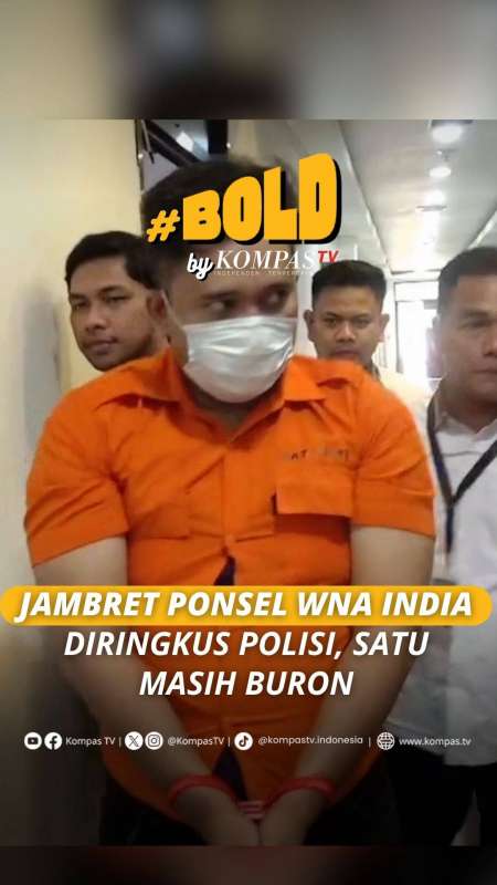 Jambret Ponsel WNA India Di Gondangdia Diringkus Polisi, Satu Masih Buron