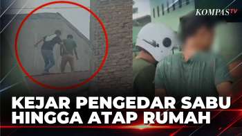 Kejar-kejaran di Atap Rumah, Polisi Tangkap 2 Pengedar Narkoba di Medan | BERITA UTAMA