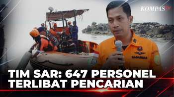 20 Kapal Dikerahkan Cari 5 Jurnalis & 3 ABK Hilang Di Selat Sunda, SAR Banten: 647 Personel Terlibat