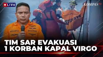 UPDATE! Tim Penyelam Basarnas Evakuasi 1 Jenazah Korban KM Virgo, 125 Korban Masih Dicari