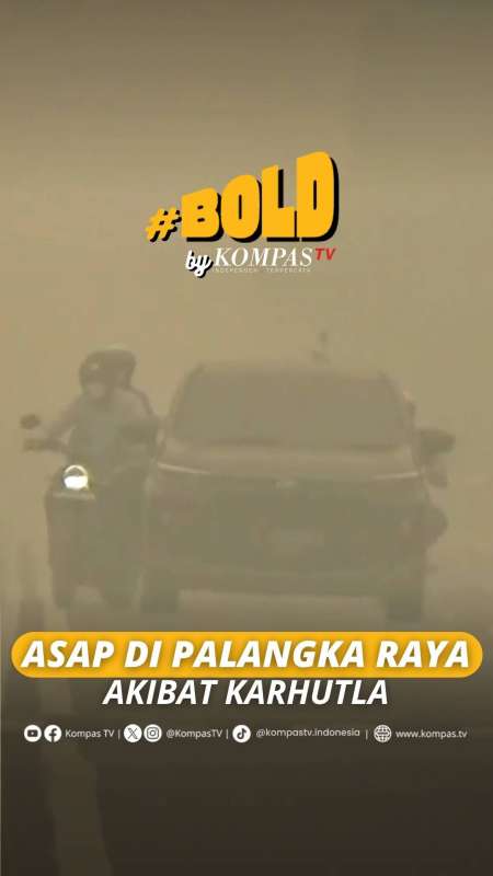 Kabut Asap Pekat Kepung Palangka Raya, Penerbangan Lumpuh Hingga Presiden Turun Tangan