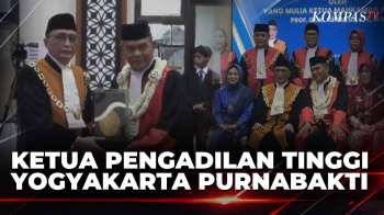 Ketua Pengadilan Tinggi Yogyakarta Herri Swantoro Resmi Purnabakti Usai 42 Tahun Mengabdi | MA NEWS