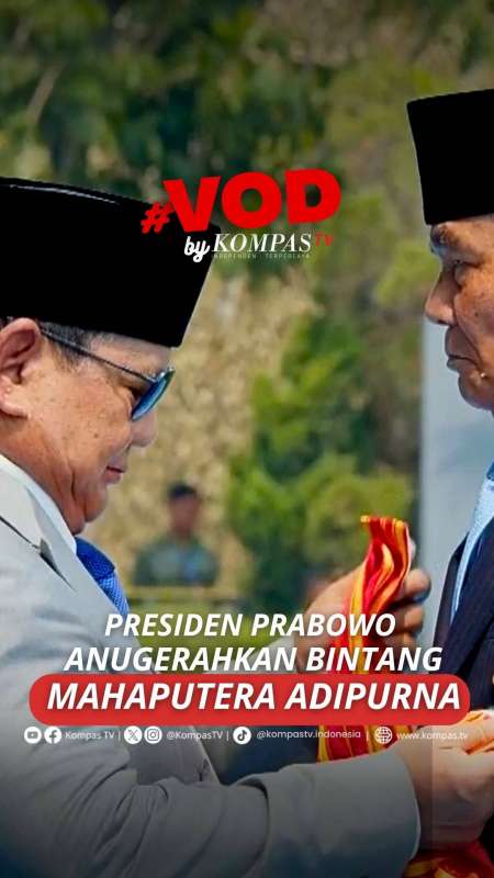 HUT ke-81 TNI, Presiden Prabowo  Anugerahkan Bintang Mahaputera Adipurna.