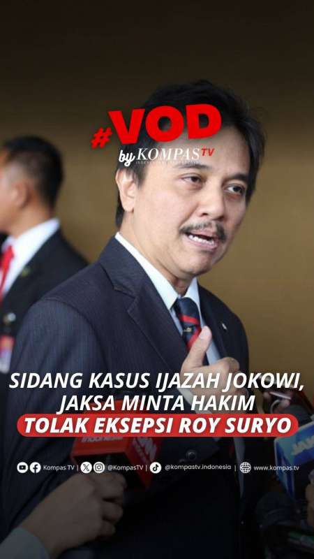 Jaksa Minta Hakim Tolak Eksepsi Roy Suryo Di Sidang Ijazah Jokowi