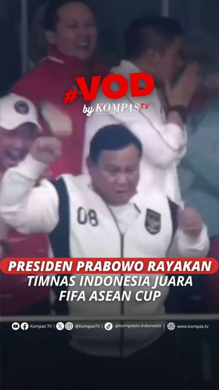 Momen Prabowo Rayakan Kemenangan Timnas Indonesia Juara FIFA ASEAN Cup 2026 Di GBK