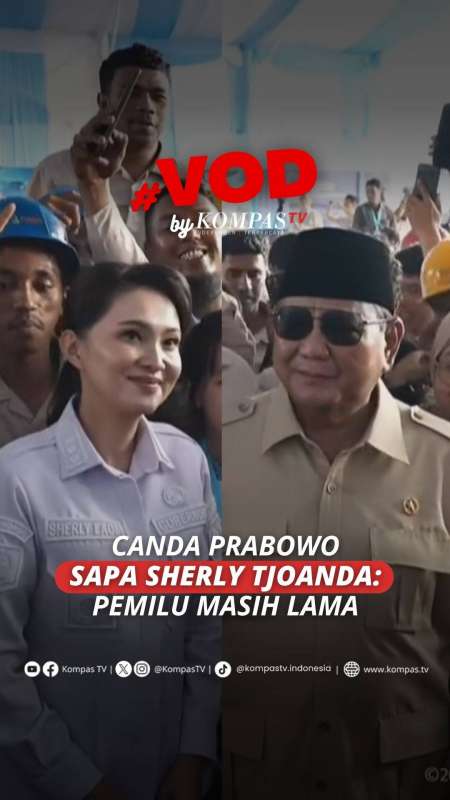 Canda Prabowo Saat Sapa Sherly Tjoanda: Pemilu Masih Lama