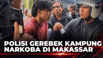 Kabur Lewat Atap! Polisi Gerebek Kampung Narkoba Di Makassar, 104 Orang Ditangkap | SAPA PAGI