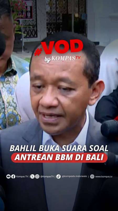 Menko Bahlil Buka Suara Soal Antrean BBM Di Bali: Stok Nasional Aman