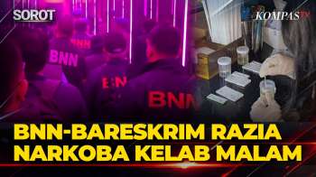 BNN-Bareskrim Polri Razia Narkoba Di Kelab Malam! Sempat Adu Mulut Dengan Pengunjung