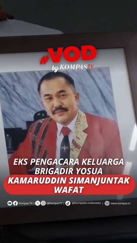 Eks Pengacara Keluarga Brigadir Yosua, Kamaruddin Simanjuntak Meninggal Dunia