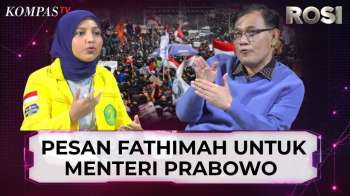 Fathimah BEM UI Titip Pesan ke Budiman Agar Menteri Prabowo Laporkan Kondisi Sebenarnya | ROSI