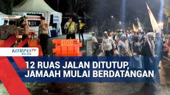 Jamaah Mujahadah Kubro Mulai Berdatangan ke Stadion Gajayana