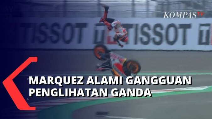 Usai Kecelakaan Sesi Latihan MotoGP Mandalika, Marc Marquez Alami ...