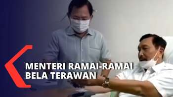 Prabowo hingga Luhut, Menteri Ramai-ramai Membela Terawan dengan Jadi Pasien Vaksin Nusantara