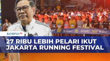 Jakarta Running Festival 2025 Resmi Dibuka, Pramono Anung Ikut Kategori 10K | KOMPAS SIANG