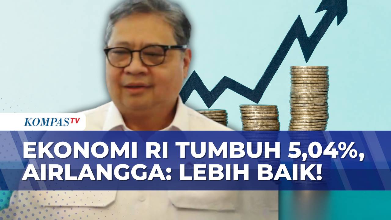 Menko Airlangga: Pertumbuhan Ekonomi RI Capai 5,04 Persen, Jauh Lebih Baik! | SAPA MALAM