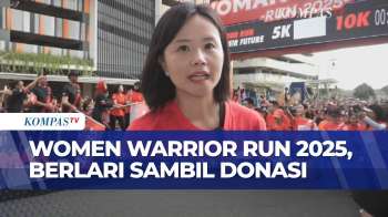 3.500 Pelari Wanita Ikuti Women Warrior Run 2025, Ajang Charity Untuk Anak Penderita Jantung