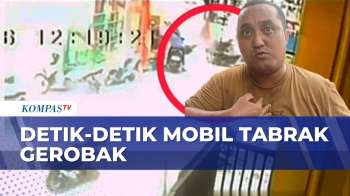 Mobil Tabrak Gerobak & Motor Di Tanjung Priok, 3 Orang Terluka | KOMPAS MALAM