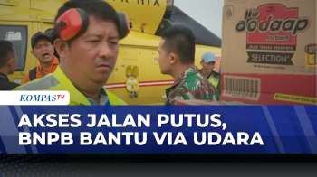 Banjir Rendam Aceh Tamiang, BNPB Kirim Bantuan Logistik Via Udara | KOMPAS PAGI