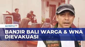 Petugas BPBD Evakuasi Warga & WNA Saat Banjir Di Denpasar | SAPA MALAM