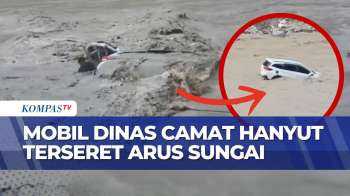 Detik-Detik Mobil Dinas Camat Di Gayo Lues Hanyut Terseret Derasnya Arus Sungai | BERUT