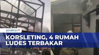 4 Rumah Kontrakan Di Jatinegara Hangus Terbakar | SAPA MALAM