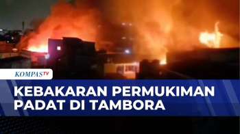 Kebakaran 8 Rumah Di Tambora Jakarta Barat, 21 Mobil Damkar Dikerahkan | BERUT