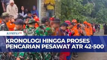 Kronologi Pesawat ATR 42-500 Hilang Kontak Hingga Update Pencarian Di Leang-Leang Maros