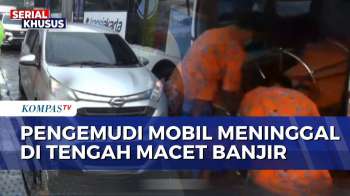 Diduga Serangan Jantung, Pengemudi Meninggal Saat Terjebak Banjir Di Grogol Jakarta Barat | BERUT