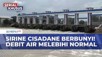 Viral! Sirine Pintu Air Sepuluh Sungai Cisadane Berbunyi Imbas Debit Sungai Melebihi Normal