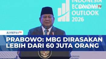 Hadiri Indonesia Economic Outlook 2026, Presiden: MBG Dirasakan Lebih Dari 60 Juta Orang