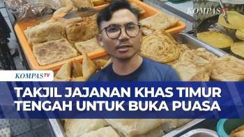 Takjil Khas Timur Tengah Di Surabaya Laris Manis, Omzet Naik Hampir 100 Persen Saat Ramadan